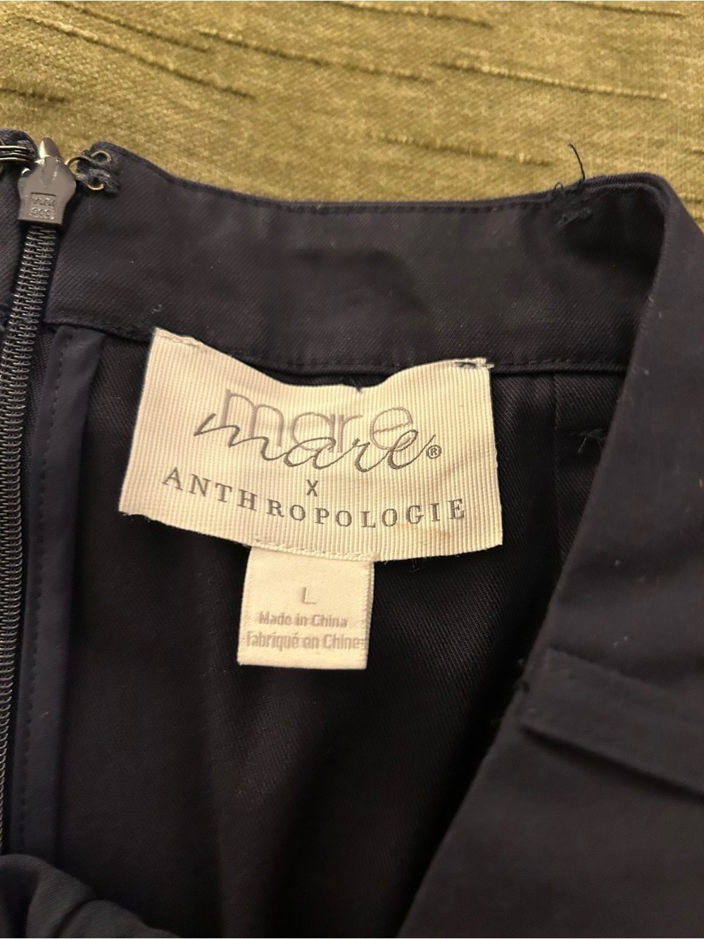 Mare Mare x Anthropologie Pleated Cargo Skirt